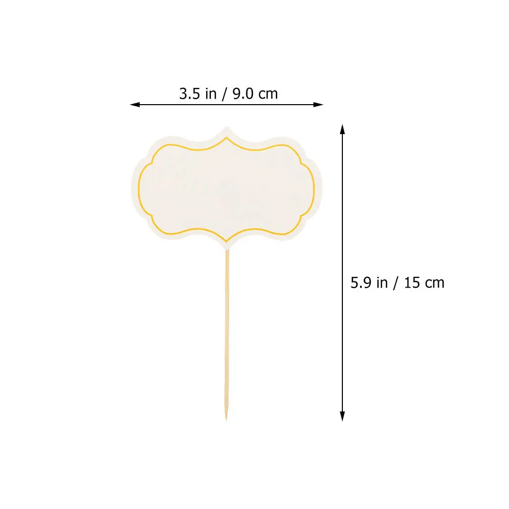 48 قطعة من ملصقات الطعام لبوفيه الحفلات علامات الجبن القابلة للكتابة مسواك فارغة يختار علامات الطعام للحفلات لبوفيه الزفاف السبورة