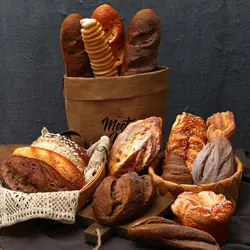 Artificial  Bread Simulation French Baguette Kitchen Toy Home Decoration Bakery Scene Model Shopwindow Ornament Craft Gift