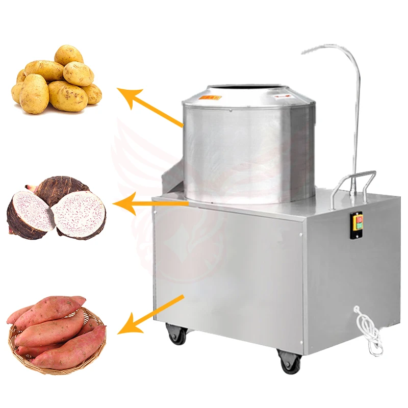 

2024 New High Efficiency Commercial Potato Peeler Machine Potato Washing And Peeling Machine