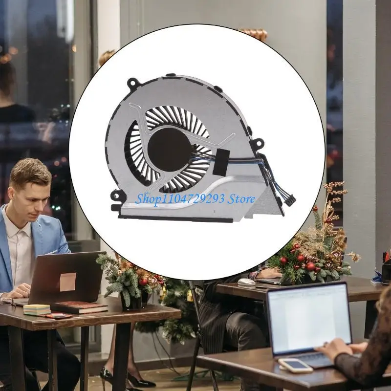 Y2GD Laptop CPU Fan Radiator For 17-W TPN-Q174 17-w119TX Notebook Cooling Heatsink