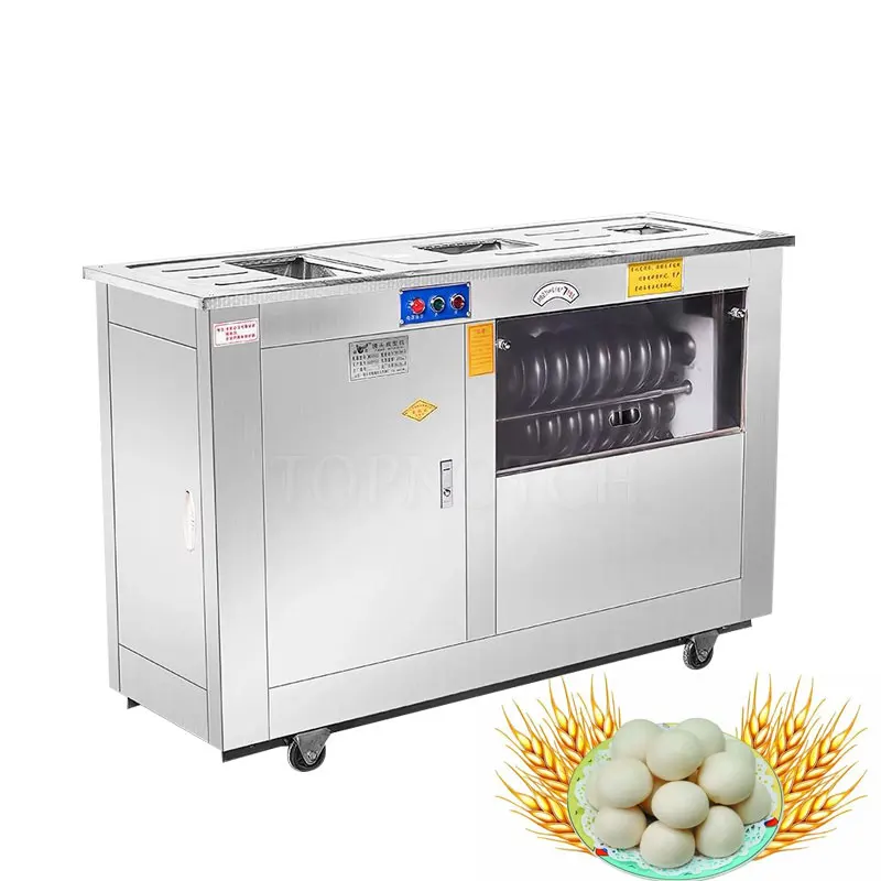 

Automatic Round Steamed Bun Making Machine Production Line Automatic Dough Divider And Rounder