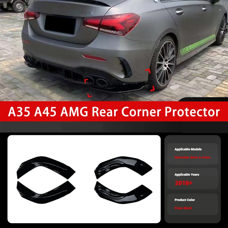 Applicable to 2018 Mercedes-Benz A-Class w177 V177 A35 A35 A45 AMG rear corner surround cross-border modification