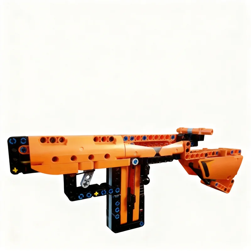 268pcs MOC Working UZI Gun Model Building Blocks Architecture Toy Christmas Gift Idea Kids Education Assemble Birthday Creative