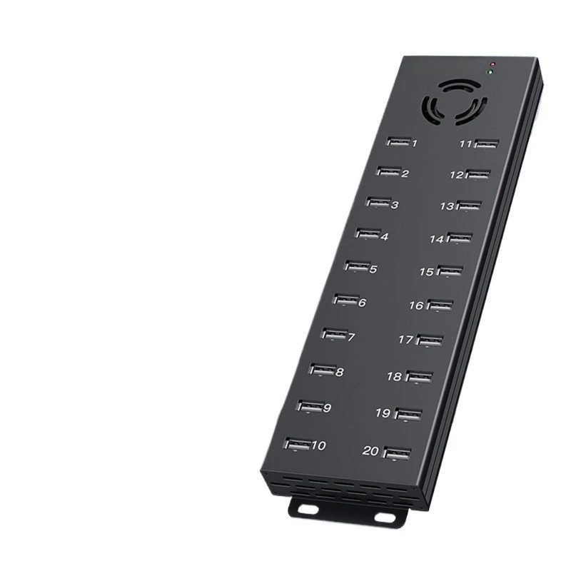 

20 port usb2.0 hub splitter, mobile phone charging, flash docking station