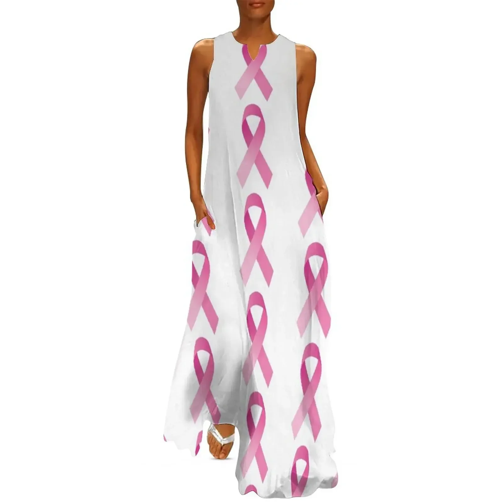 

Awareness Ribbon Long Dress Dress woman women dress dresses for woman women party dresses