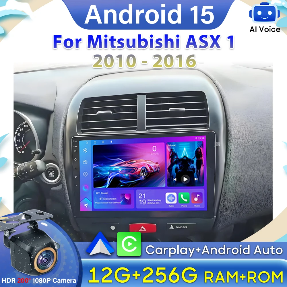 

Видео Android 15 для Mitsubishi ASX 1 2010-2016, автомобильный радиоприемник, GPS-навигация, автомобильный монитор без экрана 2din, GPS DSP, авторадио