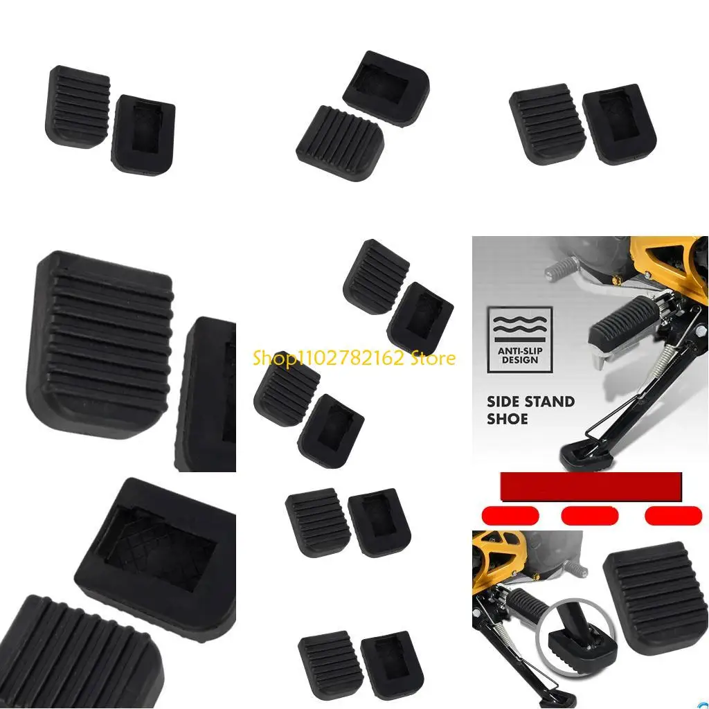 

547B Universal Motorcycle Side Stand Cover Motorcycle Side Stand for Bikes