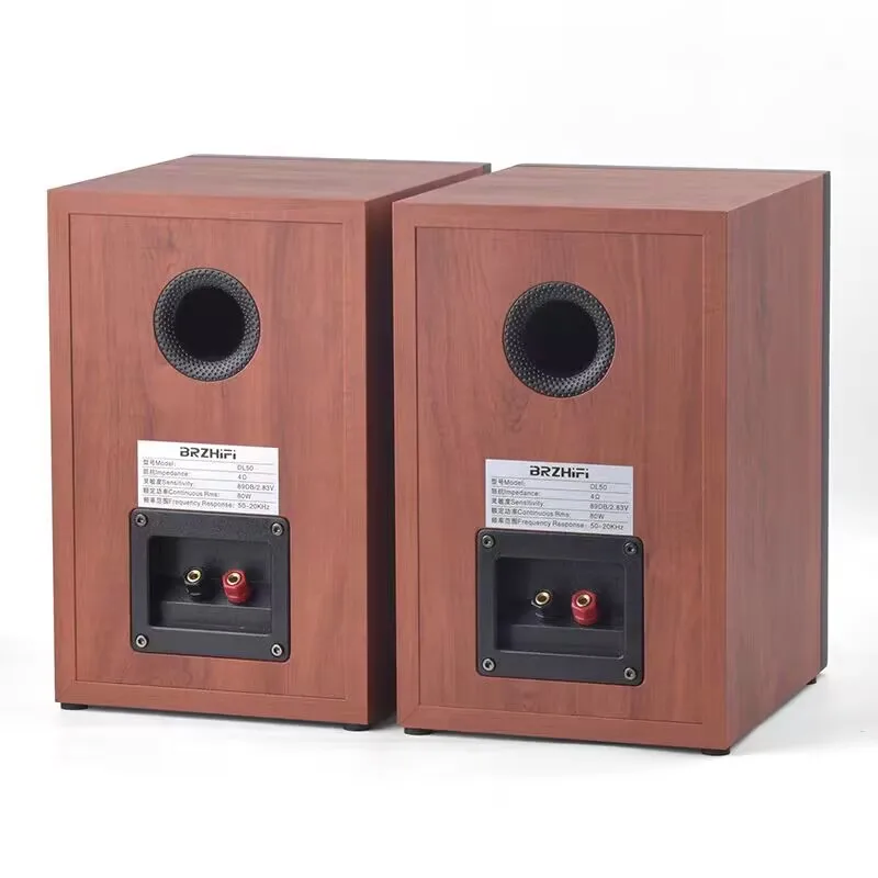 Factory outlet  4-inch Two-way Fever Hifi Passive Bookshelf Desktop Speaker, High Pitched Transparent clear Bass Deep DL40