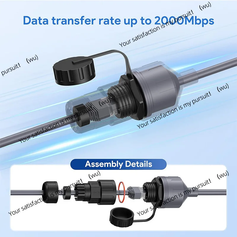 High-speed Internet RJ45 network cable adapter to transfer Gigabit network port 3rd/4th generation