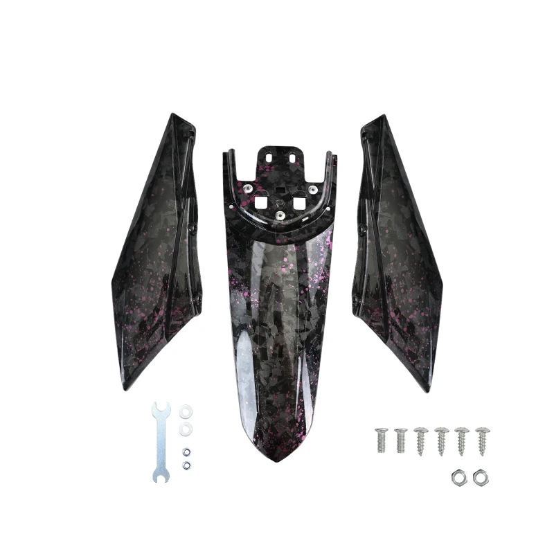 AliExpress LINGQI RACING Motorcycle Rear Fender and Side Mudguard Cover Fairing Kit Parts For Light Bee X S Electric Motocross Bike