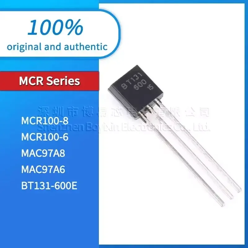 

BT131-600E MCR100-8 MCR100-6 MAC97A8 MAC97A6 Black PC shell