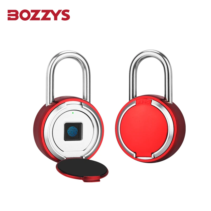 Fingerprint Padlock 20 Users 0.5s Unlock 365 Days Battery IP55 Waterproof 5000N Anti Theft TypeC Charging for Travel Gate Locker