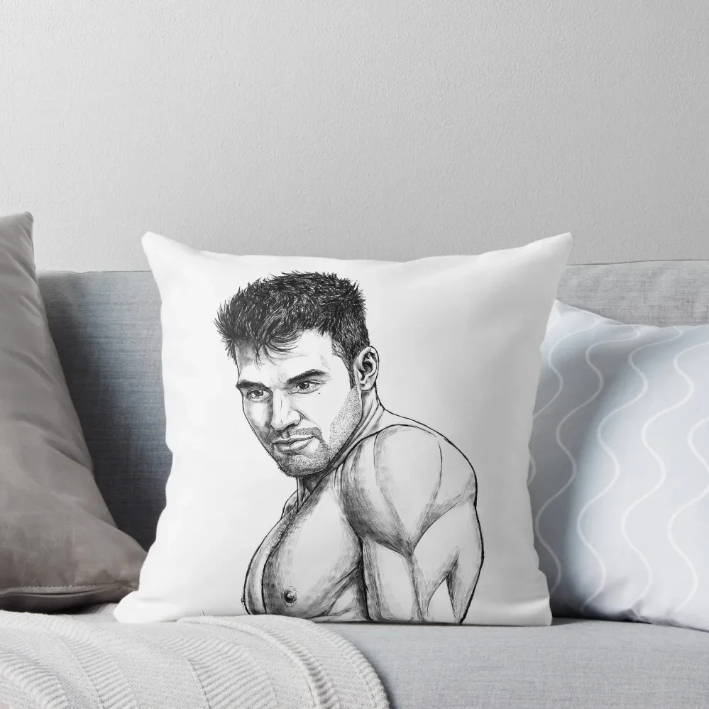 Eddie seductive Throw Pillow New year home decor items Sofa Cushions Covers pillow