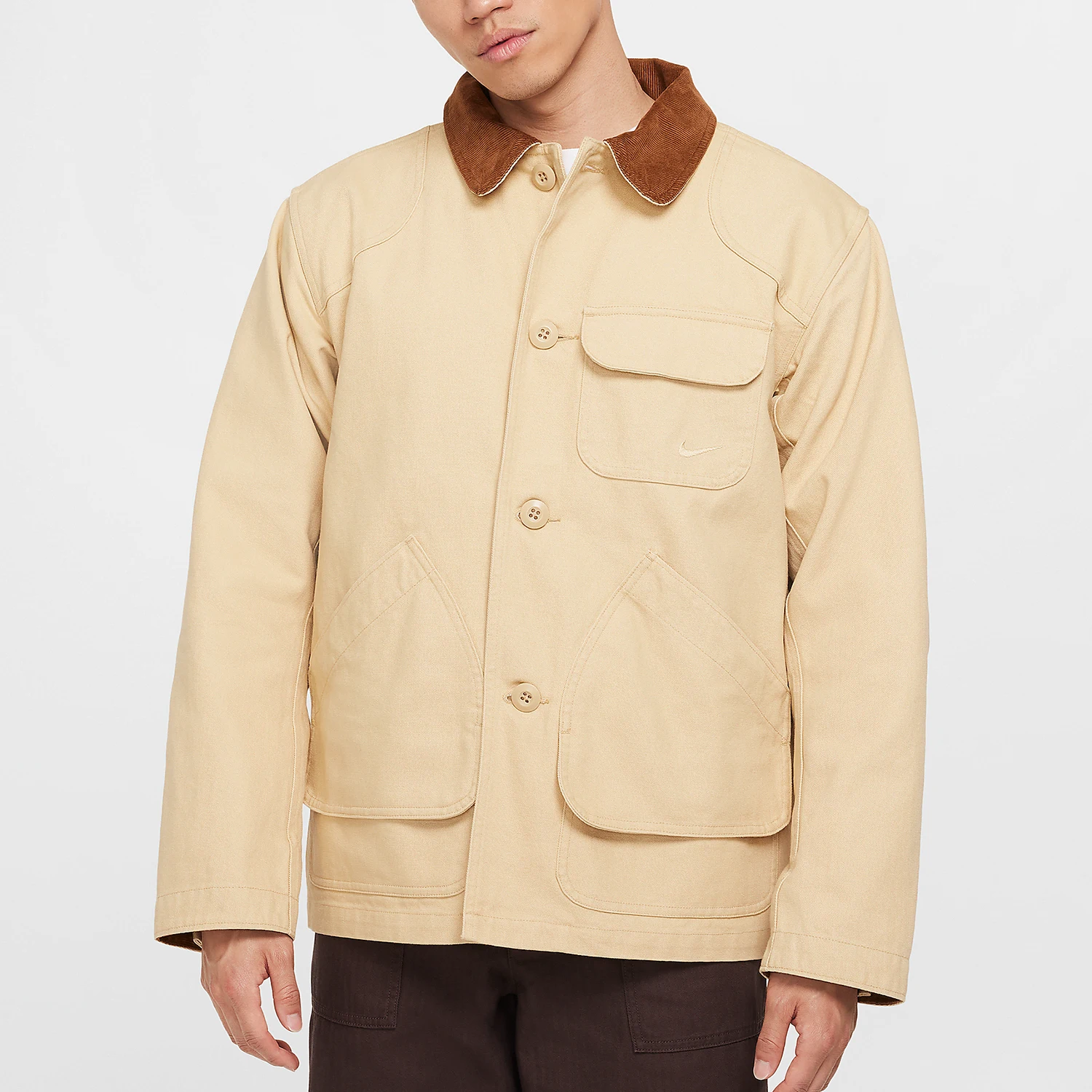 

Мужская фланелевая рабочая одежда Nike Genuine Life на подкладке в стиле пэчворк FZ0133-252