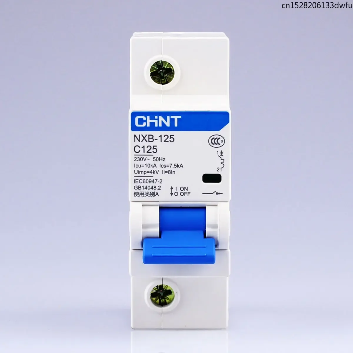 CHNT CHINT NXB-125 1P 63A 80A 100A 125A 230V 220V 50HZ  Miniature Circuit breaker MCB NEW DZ47