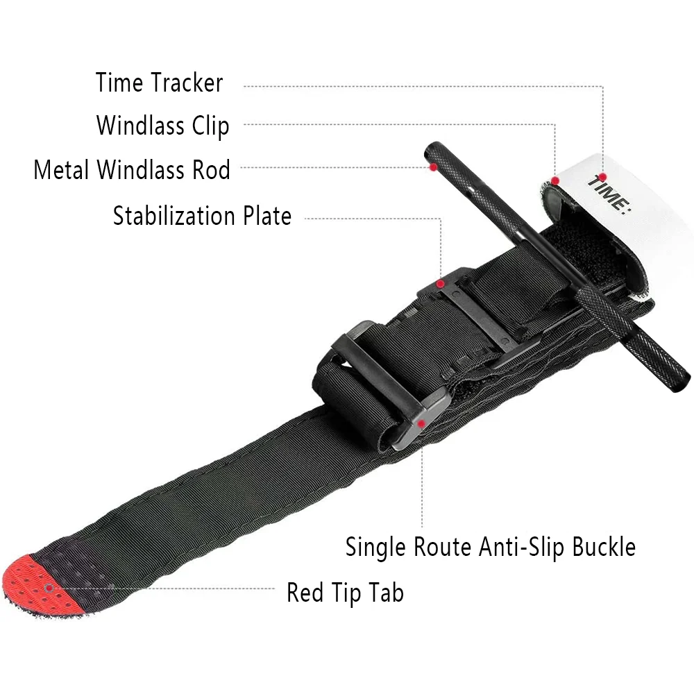 Outdoor Metal Medical Military Tourniquet For Tactical Survival First Aid Kit Combat Equipment Emergency Camping Exploration