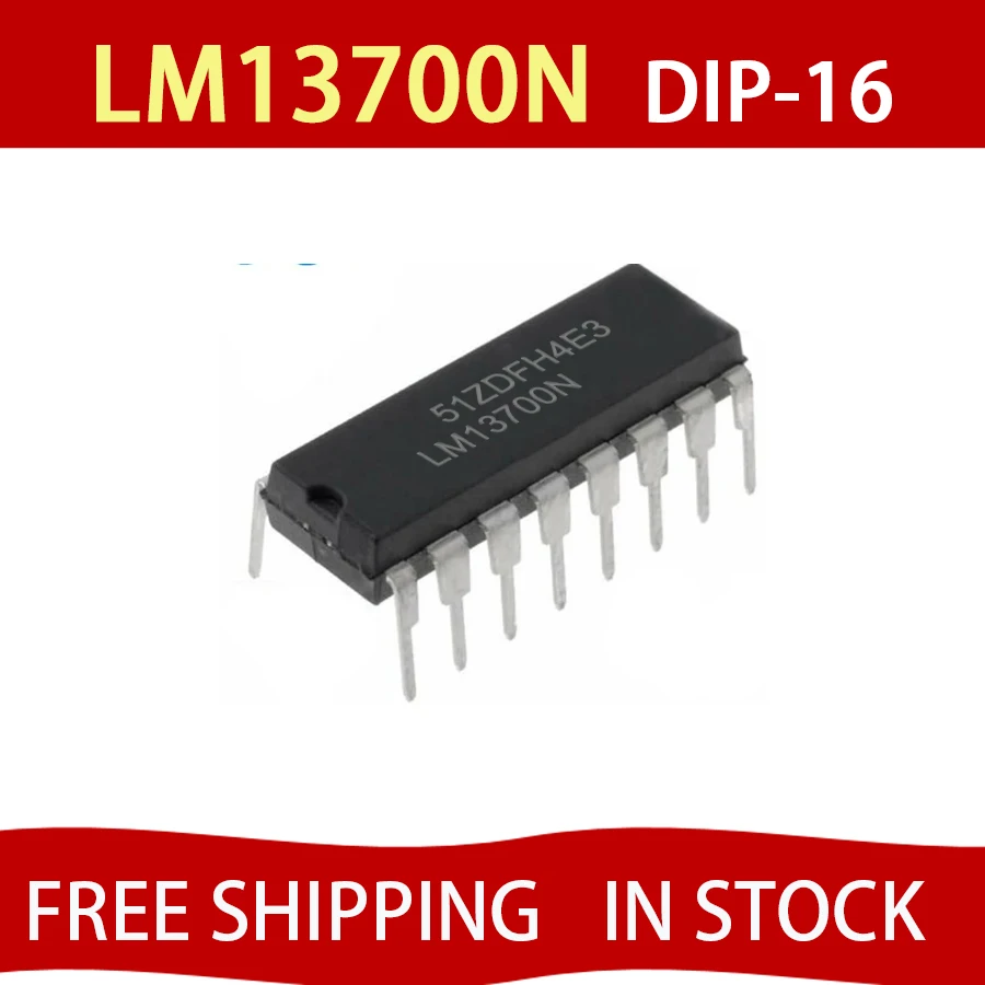 5PCS LM13700N LM137…