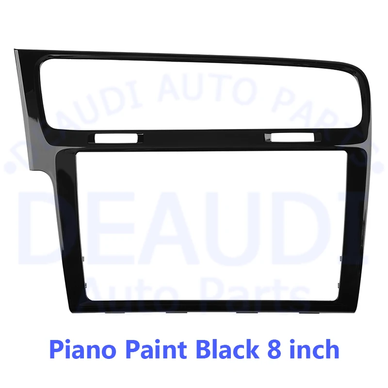 OEM 8 inch/9.2 inch Piano Black MIB Radio Frame Panel Plates Decorative Frame For VW Golf 7 MK7 Golf 7.5 MK7.5 MIB Screen Bezel