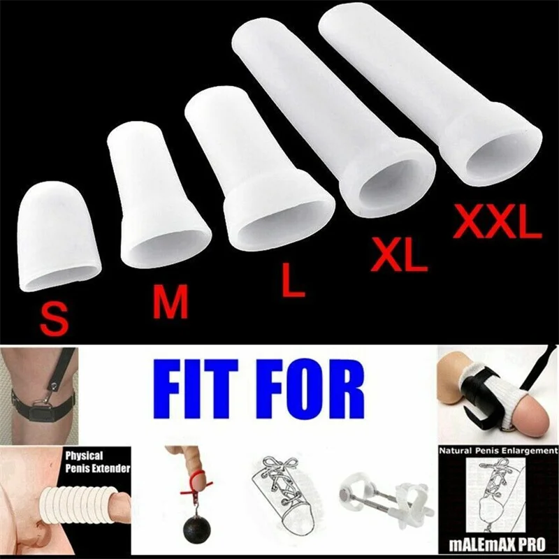 Penis Sleeve Enlargement Cock Extender Size Free Penis Pump Medical Enlarger Stretcher Male Enhancement Tension For Man Sex Toy