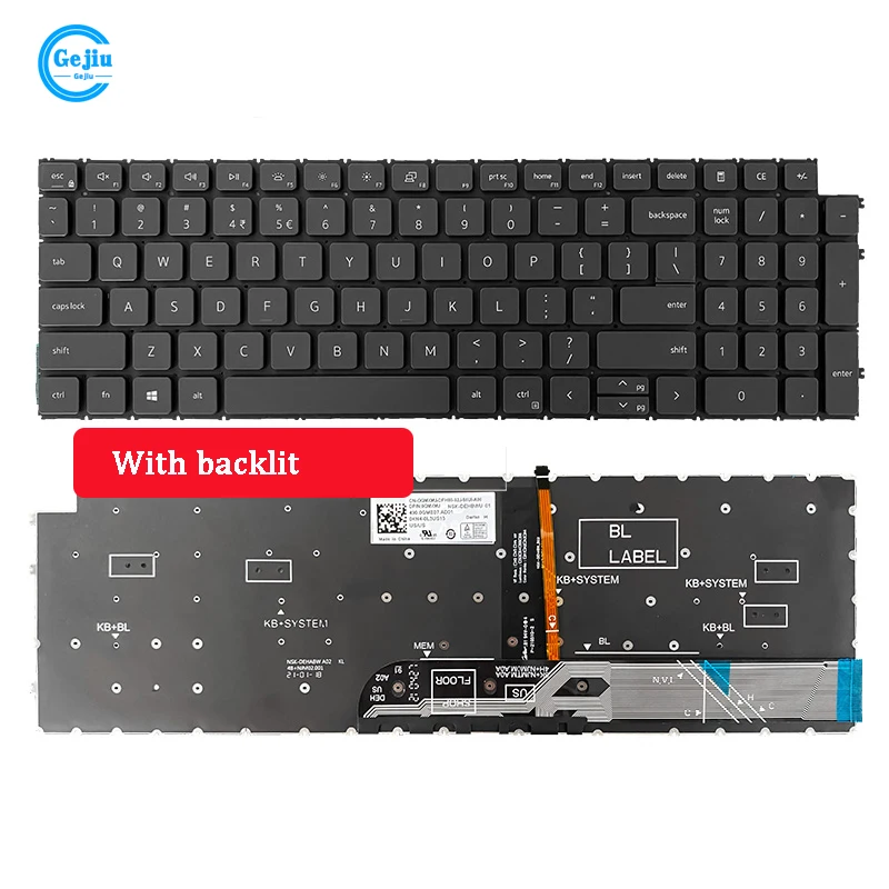 New Original Laptop Keyboard For DELL Vostro 5620 5625 7620 5630 5635 3530 3535