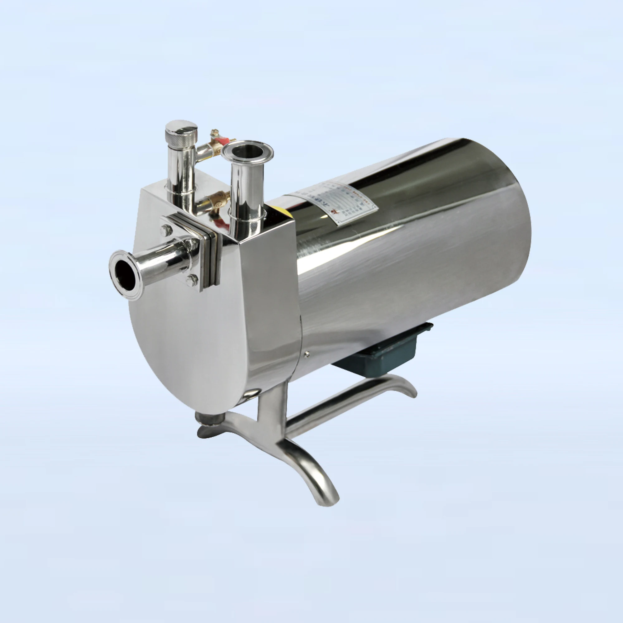 

Stainless Steel 1HP 220V 50hz Single Phase Small CIP Pump Self Priming Dairy Pump