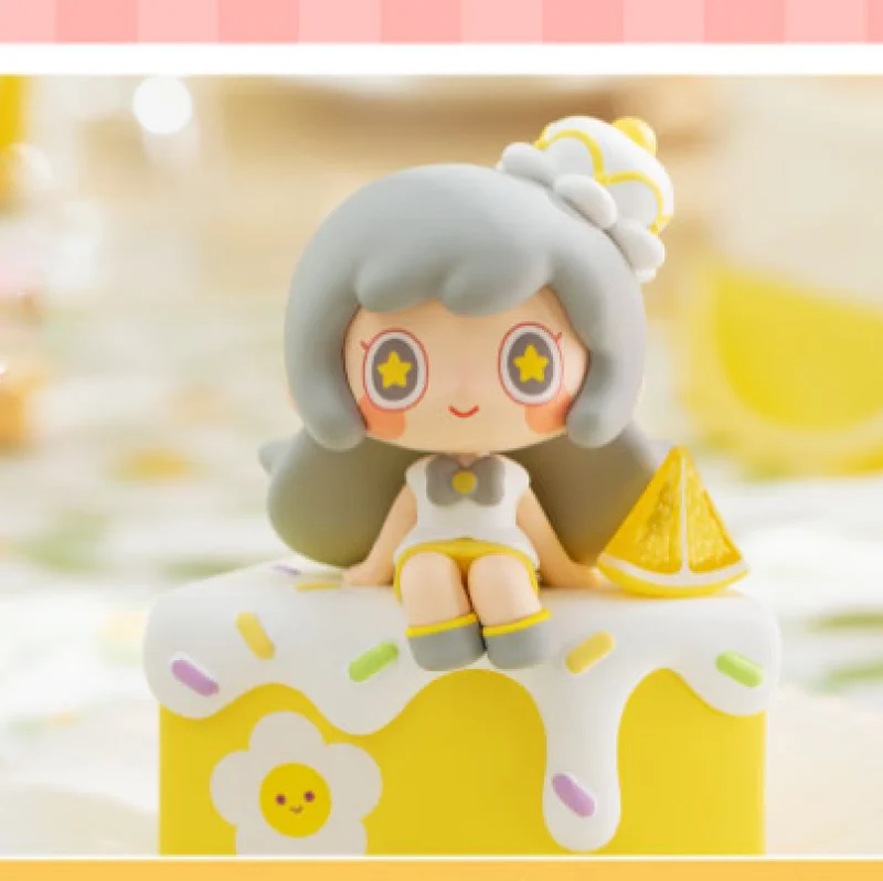 Mini World Sweetheart Cake Series Blind Box Guess Bag Mystery Box Toys Doll Cute Anime Figure Desktop Ornaments collezione regalo