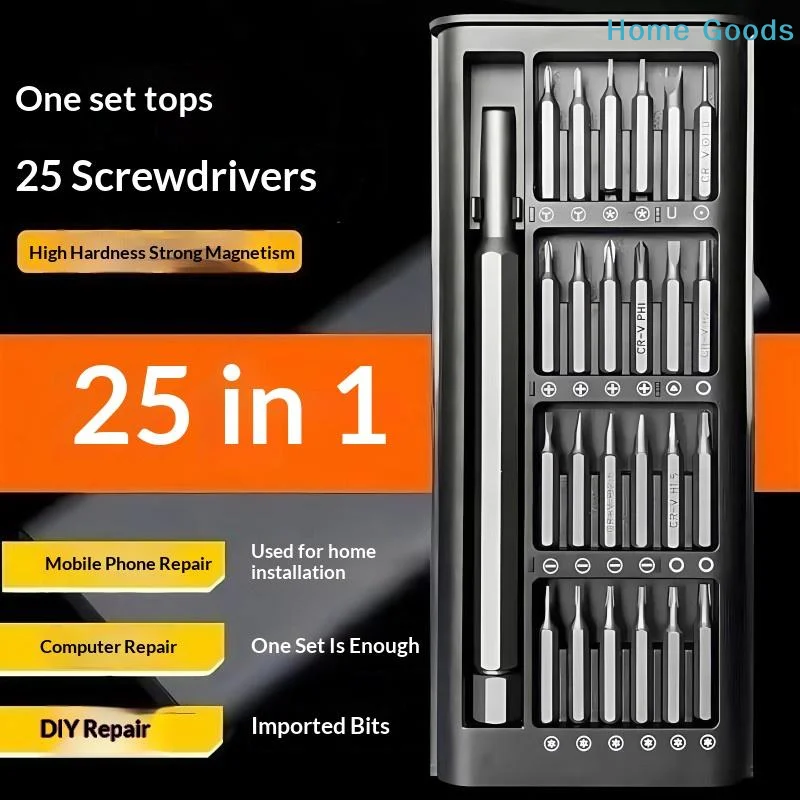 25-in-1 Mini Screwdriver Set, Suitable For Electronics,Flathead And Crosshead Small Screwdrivers, Precision Repair Toolsproduct