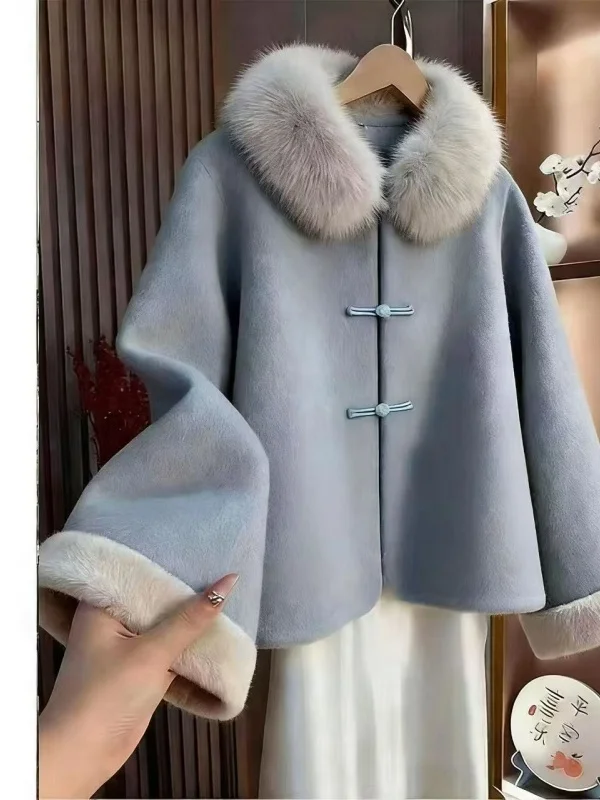 

Модная женская куртка с длинными рукавами в китайском стиле, новая, приталенная, для мам, весна-осень, универсальная верхняя одежда из дышащего полиэстера