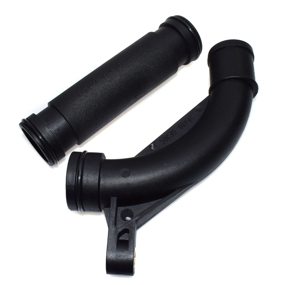 Leading-Edge-2PCS PEP 103580   PEP 101970 مجموعة أنابيب خرطوم ترموستات L أنبوب تبريد + كوع بلاستيكي لسيارة لاند روفر فريلاندر 1 1996-2