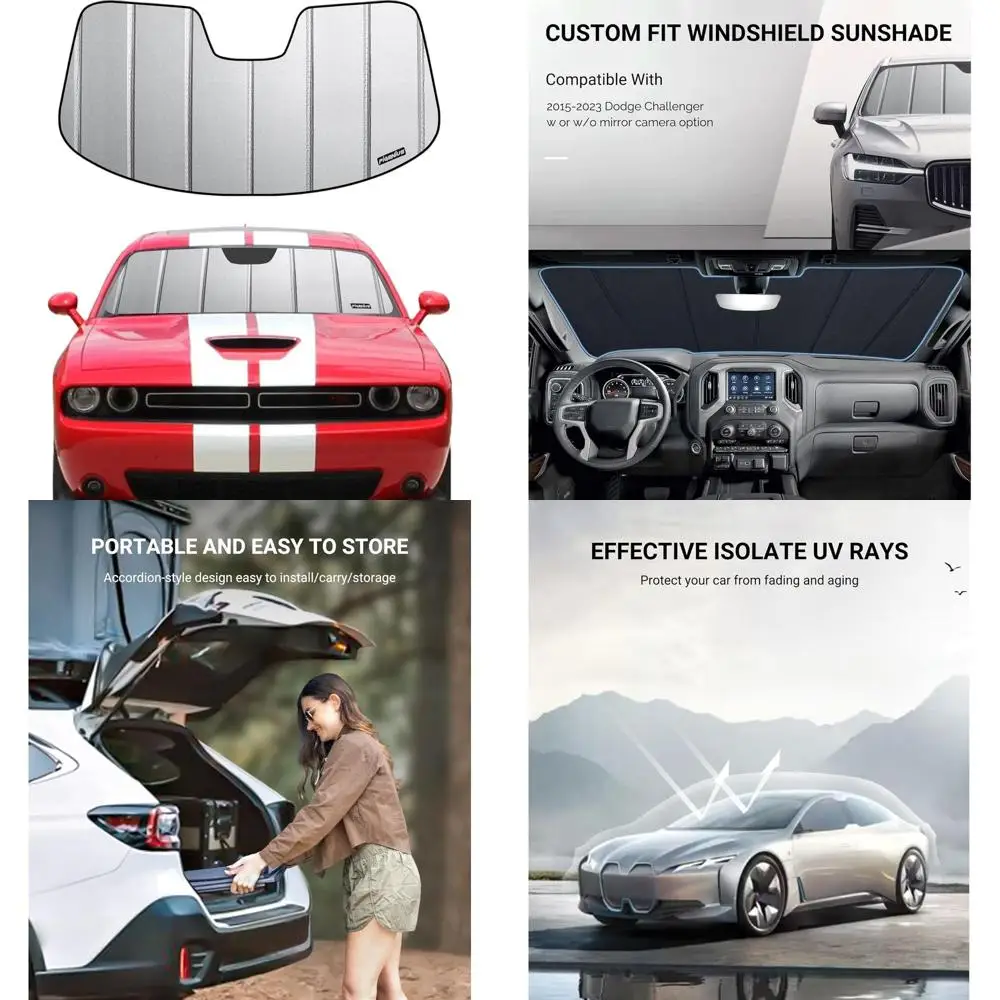 

Front Window Sunshade for Cars, UV Protection 2015-2023
