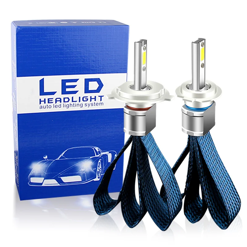 

2PCS Car Headlight H7 H4 LED H8/H11 HB3/9005 HB4/9006 H16(JP) 9012 90W 9600lm Auto Bulb Headlamp White Light 12V-24V