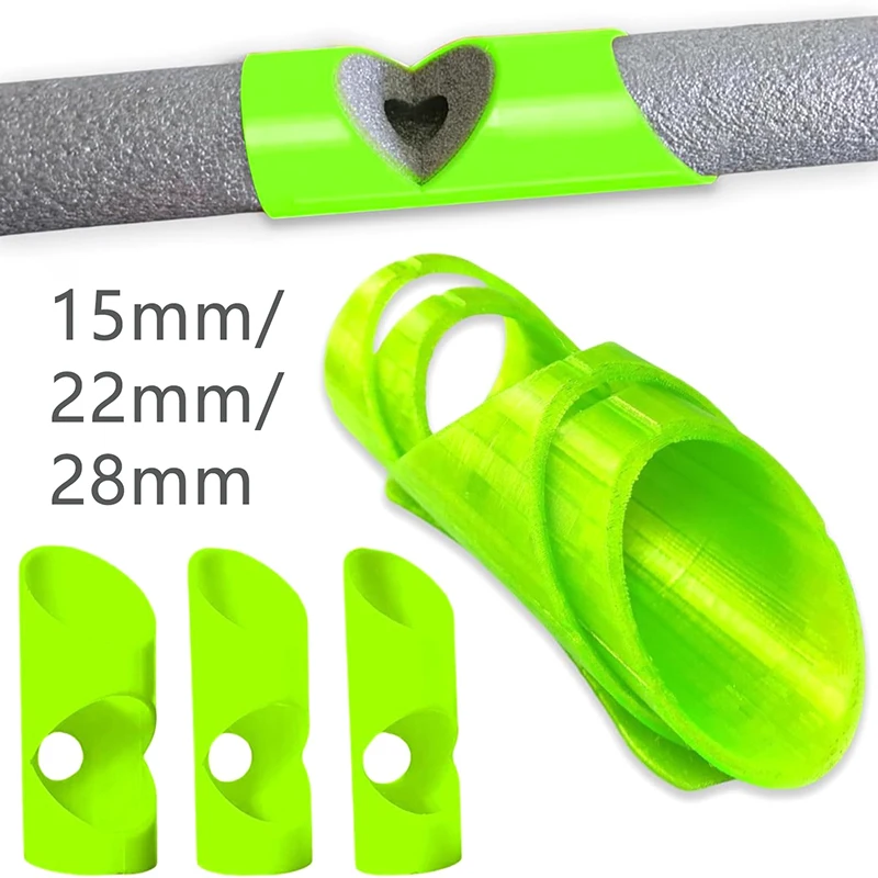 3pcs Foam Pipe Cutter Tools Three-Tube Insulation Cutting Fixture Foam Pipe Cutting Guide Insulation Clamp Suitable For Pipe