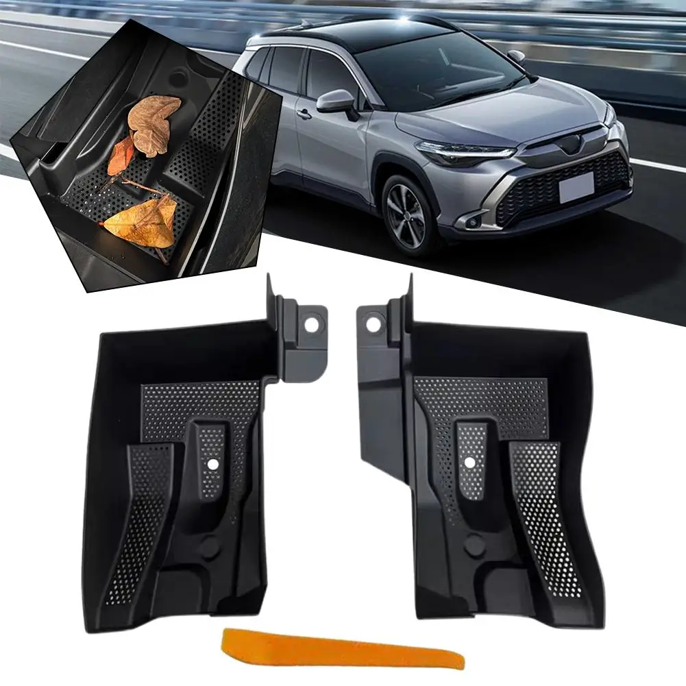 Car Styling Front Hood Cover Engine Compartment Filter Sink Net Protector Decoration Accessories For Toyota Corolla Cross 2 Q7D9