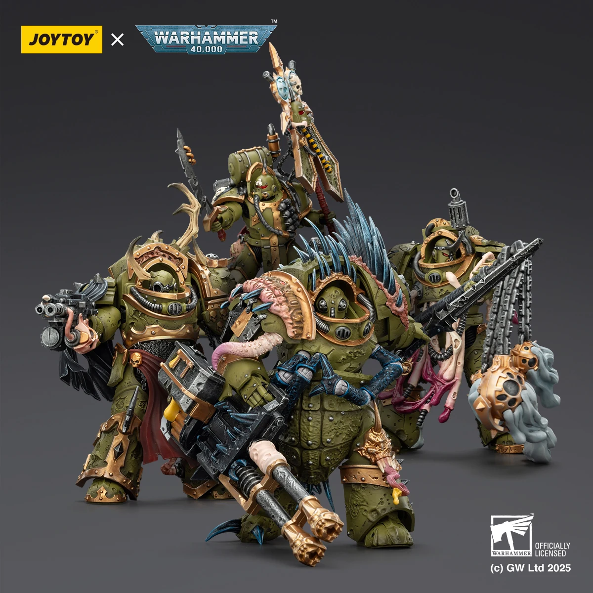 

Фигурка JOYTOY Warhammer 40k: Терминатор-носитель икон, Король-проказник, Король-убийца, Морской десантник, масштаб 1/18, модель аниме-персонажа, подарок