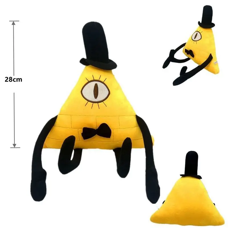 

28CM Bizarre Town Cartoon and Anime Plush Toy Halloween Gift, Small Throw Pillow for Children's Birthday and Festival Gifts