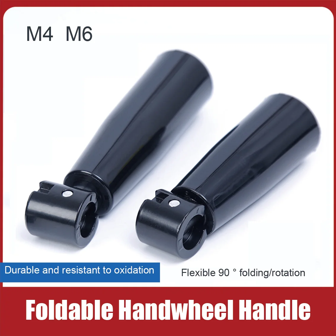 

1-5 шт. M4 M6 складной маховик, вращающаяся ручка, вращающийся маховик, ручка машины, фрезерный станок, винтовая ручка с накатанной головкой
