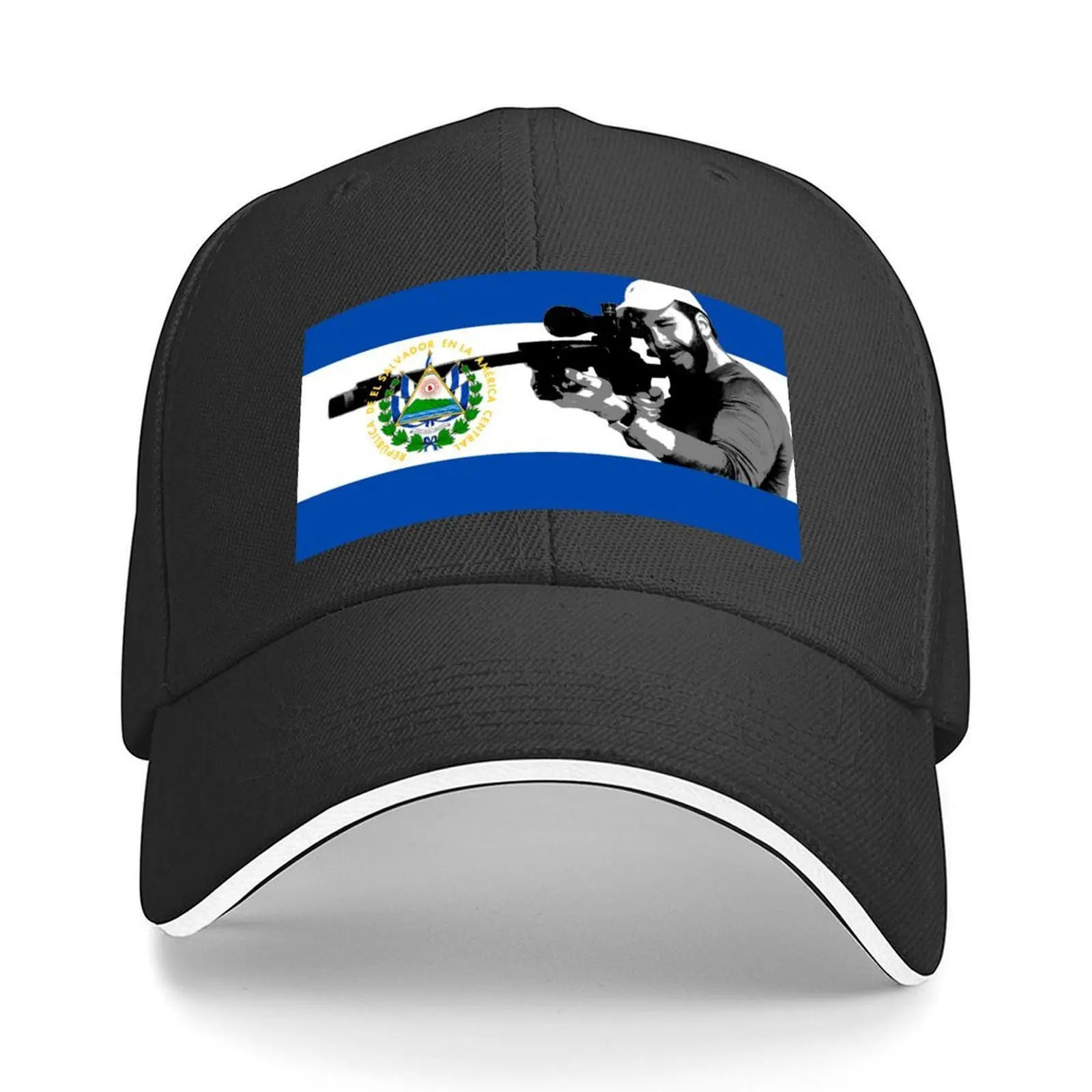 

Viva El Salvador! Nayib Bukele Baseball Cap Trucker Hat Uv Protection Solar Hat Trucker Cap tea Hat Caps For Women Men's