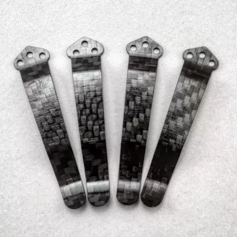 Carbon Fiber Pocket Clip for Benchmade 710/551 and Emerson CQC, Spider C81