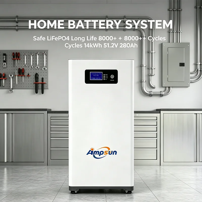 Hybrid Off-grid Split Long-cycle High-density Energy Storage Unit Residential Solar Industrial-grade Home Office CAN Vertical