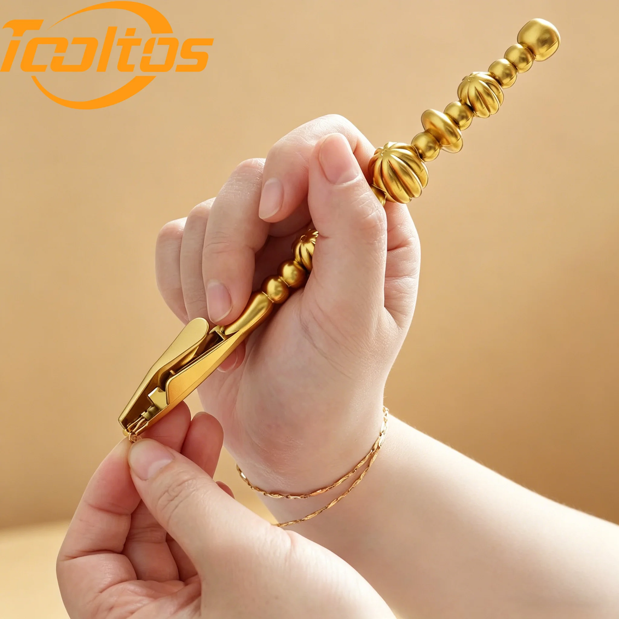 TOOLTOS Bracelet Helper Tool Jewelry Clasp Assist for One Hand Fastening Bracelets Easy Wear Aid