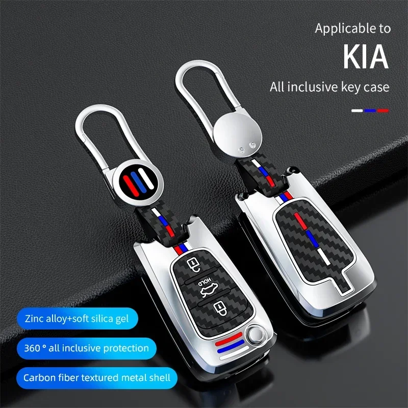 Car Key Case Cover Fob For Hyundai Elantra Accent I20 I30 Ix20 Ix35 for Kia Sportage Rio 3 Soul Optima Ceed Pro K5 K2 Pride