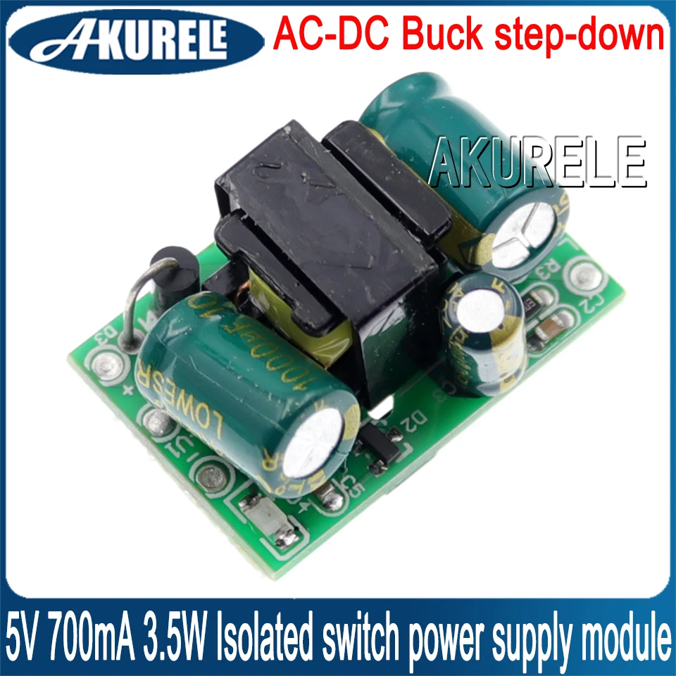 Output 5V 700mA 3.5W Isolated switch power supply module AC-DC Buck step-down module 220V to 5V Transformer Power Supply Board