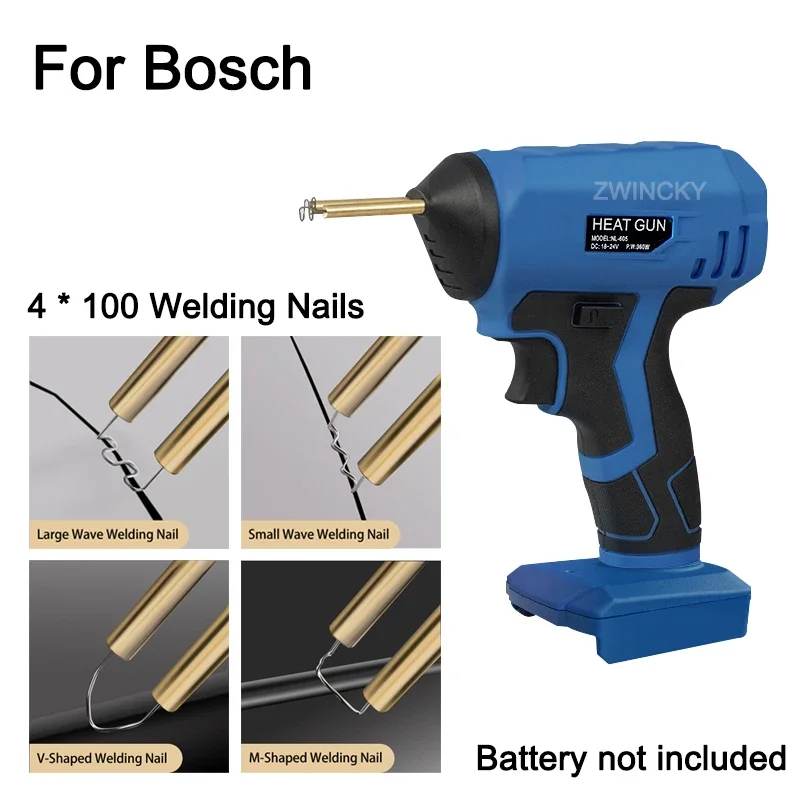 Kabellose Kunststoffschweißmaschine Heißheftgerät für Makita/Dewalt/Bosch/Milwaukee/Black&Decker 18V Li-Ionen-Akku Reparaturwerkzeuge – Detail 11