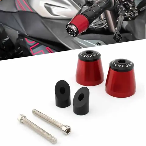 오토바이 핸들 바 엔드 그립, CFMOTO 250SR 250 SR MY23 2023 핸들바 카운터웨이트 플러그 슬라이더용