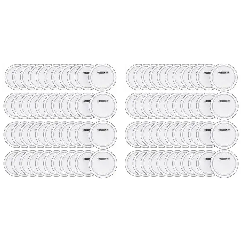 

Набор для изготовления значков PORK-100PCS, 2,36 дюйма, акриловые прозрачные значки-пины для самостоятельного изготовления