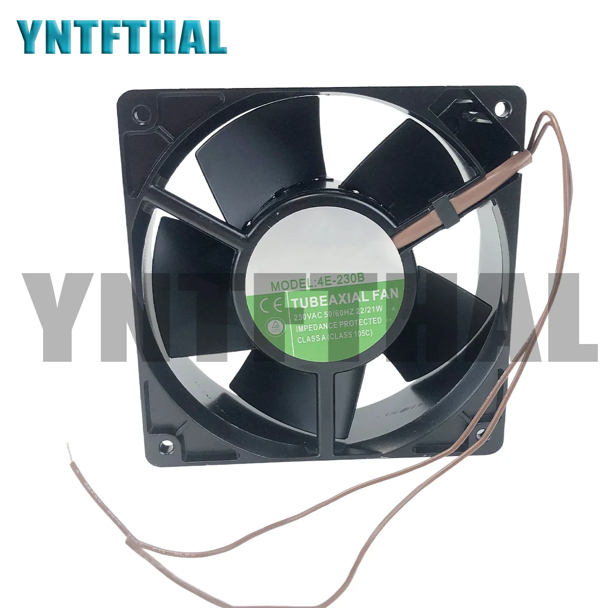

4E-230B 02 230VAC 22/21W Full Metal High Temperature Moisture Resistant 12038 AC 220V Axial Fan NEW