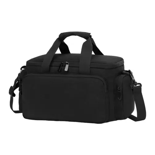 Imagen 2 del producto Bolsa de almacenamiento para cámara portátil, bolsa de nailon de gran capacidad para equipo de cámara profesional para cámaras Slr, accesorios para lentes de cámaras DSLR
