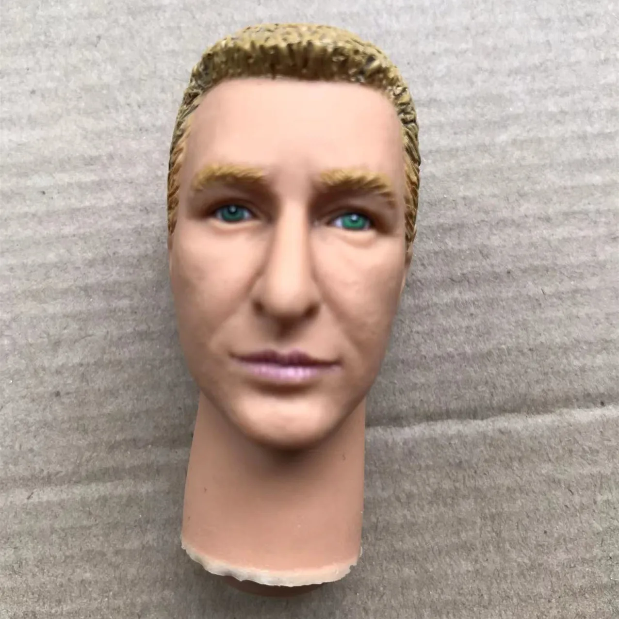 Männliche Puppenköpfe, hochwertiges Make-up, Puppenfigurensammlung, Puppenteile, berühmte Männer, Sterne, seltenes Gesicht, Puppenköpfe, DIY-Spielzeugzubehör – Detail 32