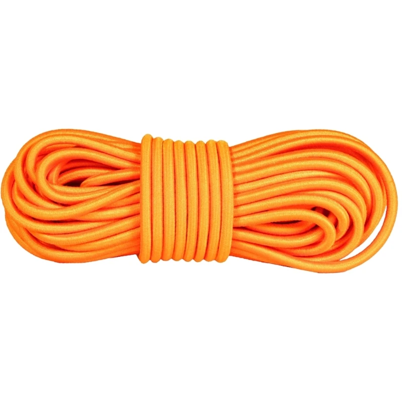

652F 32ft Strong Elastic Bungee Shock Cord Marine Grade Kayaks Tie Down Strap for Boats, Camping, Trailer Strap, Shoe Laces