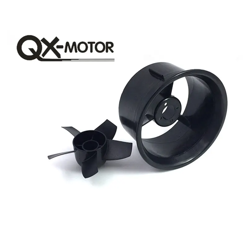 Wentylator kanałowy QX-Motor 64 mm EDF z 5 łopatkami bez silnika do samolotów RC